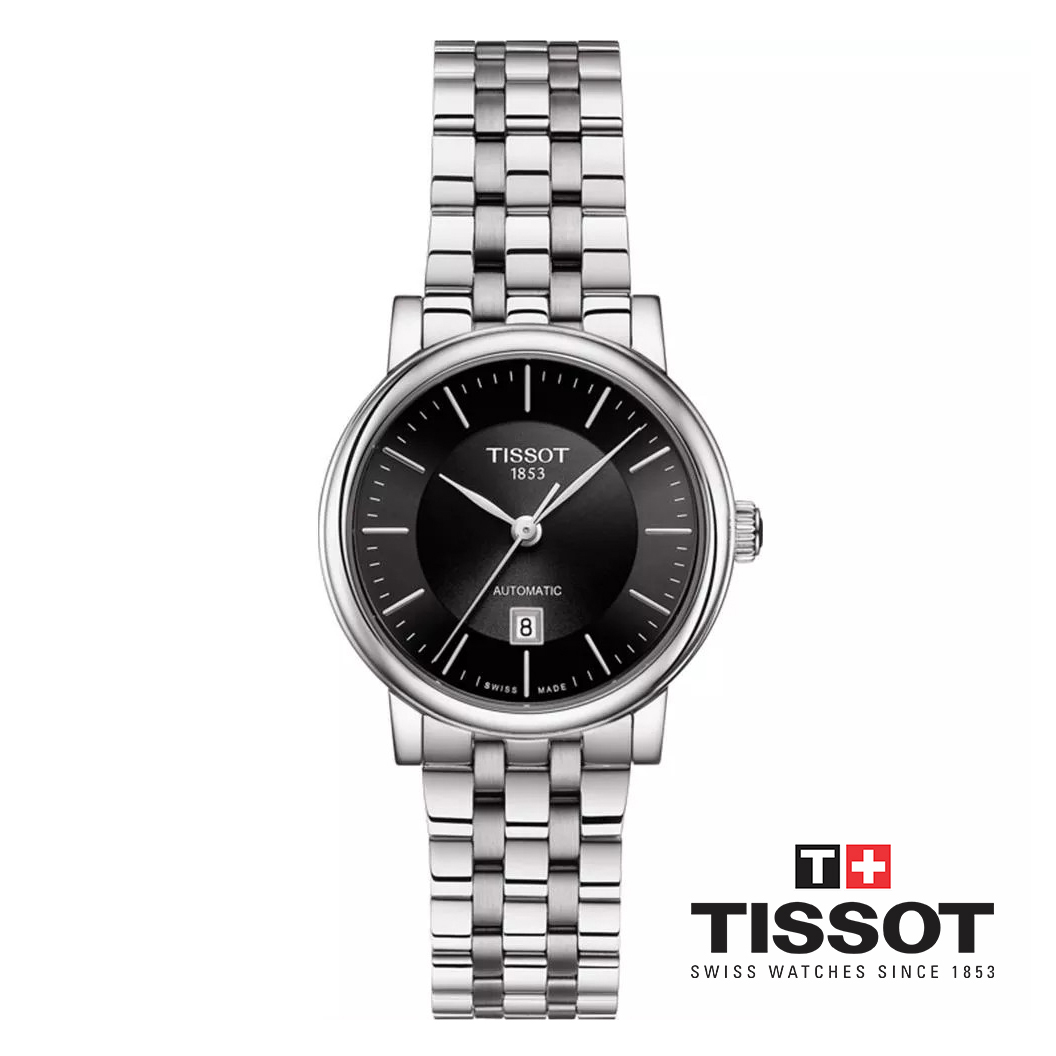 ĐỒNG HỒ NỮ TISSOT CARSON AUTOMATIC LADY T122.207.11.051.00 CHÍNH HÃNG